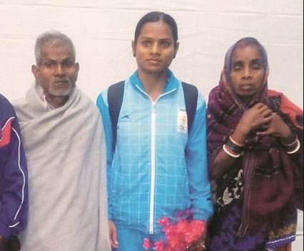 Dutee Chand Family