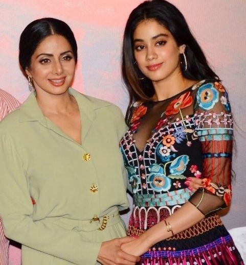 Jhanvi and Sridevi