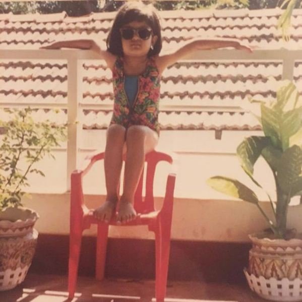 Nidhhi Agerwal Childwood